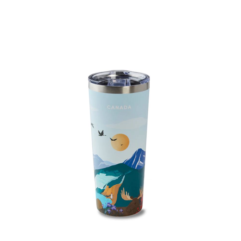22ozStainlessSteelCanadaTravelMug1_ff9c531a-ce67-4e8b-a0b0-2760dfda20b0 22oz Stainless Steel Canada Travel Mug - Image 1