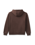 Tims Full Zip Unisex Hoodie - Espresso - Image 6